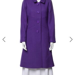 Kate Spade Vibrant Purple Trench Coat